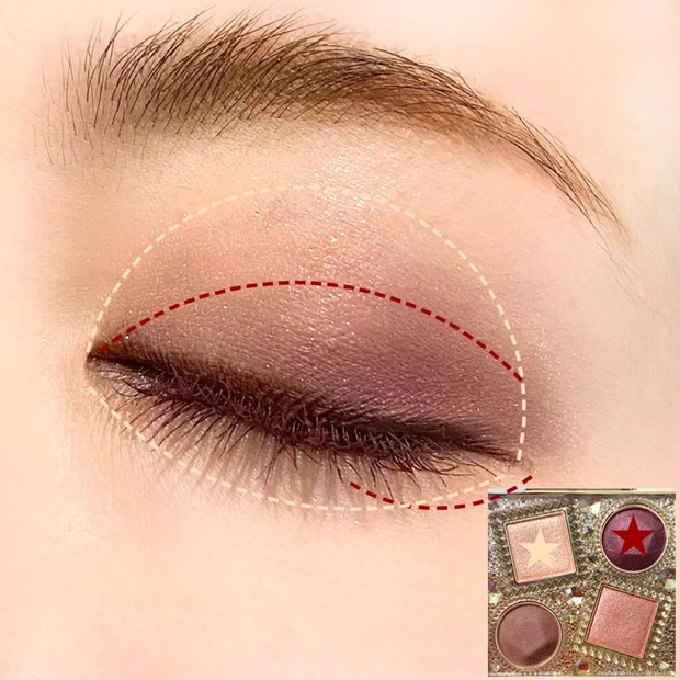 【2021秋メイク】今季アイメイクのトレンドは？秋コスメを使った日常使えるキラキラアイメイク_8_2