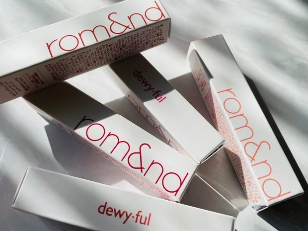 【韓国コスメ／rom&nd】透明感のある発色とツヤ♡︎デュイフルウォーターティント、手持ち7色をレビュー！次回のQoo10メガ割候補に♪_9_2