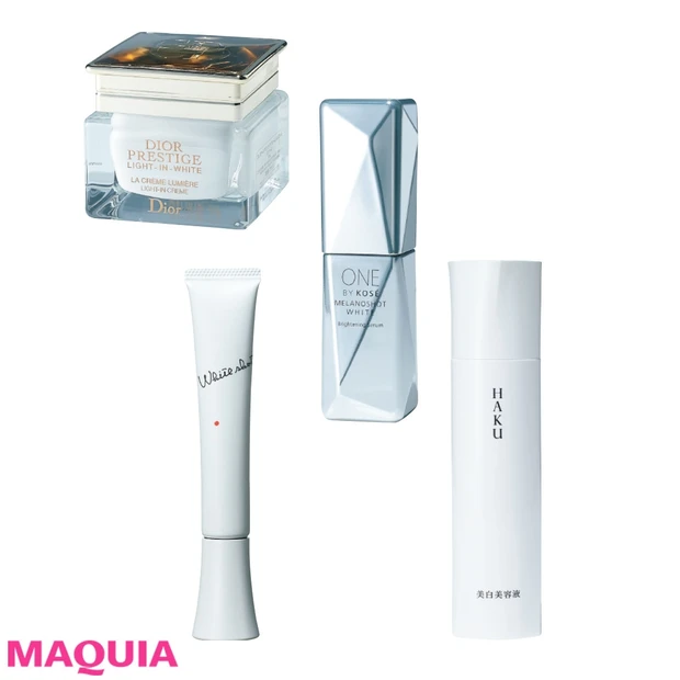 「プロが即効感に驚いたアイテムは？」美容賢者のお気に入り美白コスメ