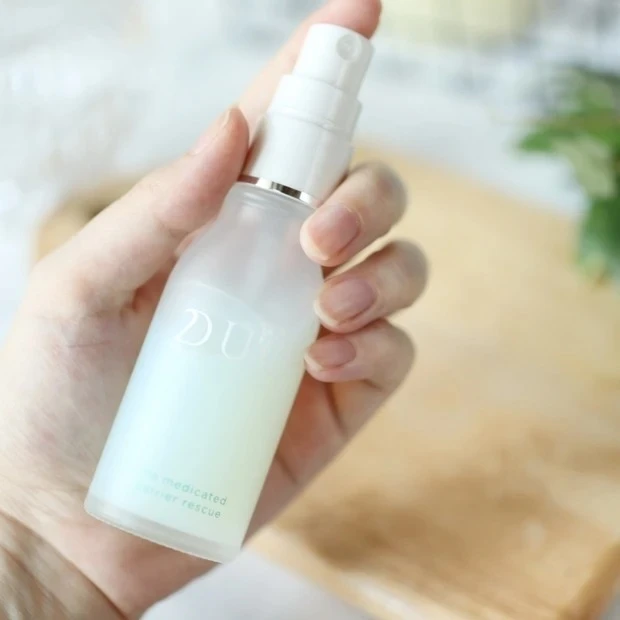 【花粉シーズンの肌荒れ対策】DUO デュオ ザ 薬用バリアレスキュー_スプレータイプなので肌に触れずに浸透してくれるところが良い