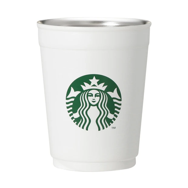 スターバックス 2WAYステンレスカップ/ホルダー マットホワイト355ml