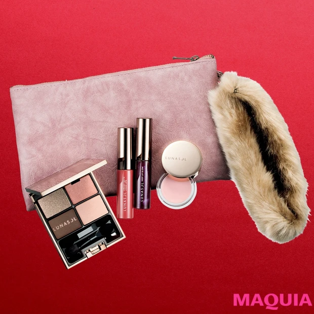 【完売必至】ルナソルのコフレを大解剖! 艶やかな輝きでホリデーを華やかに