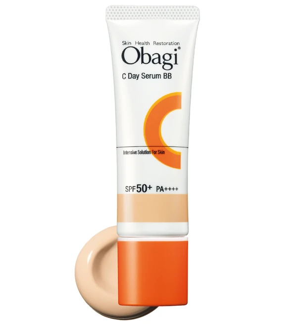 【おすすめ日焼け止め2024】オバジ C デイセラムBB ナチュラル SPF50+・PA++++ 30g ¥3300／ロート製薬