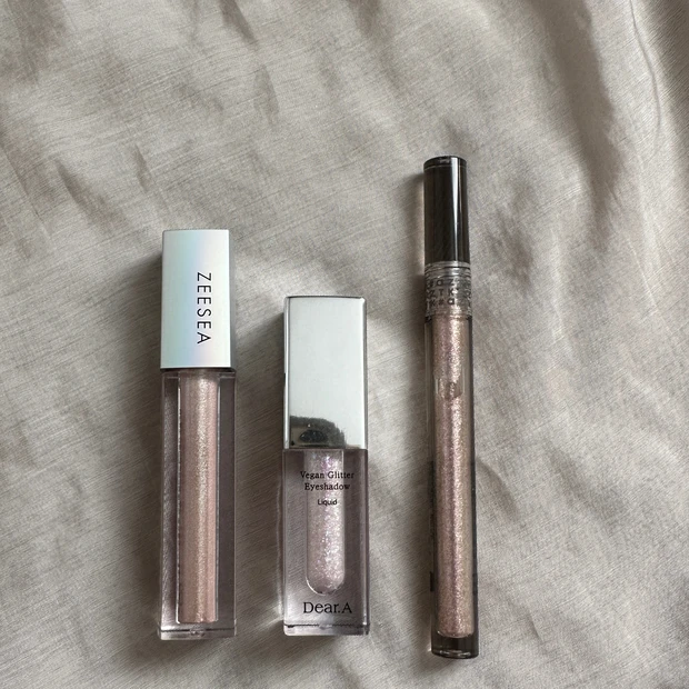 ラメアイシャドウ3つ