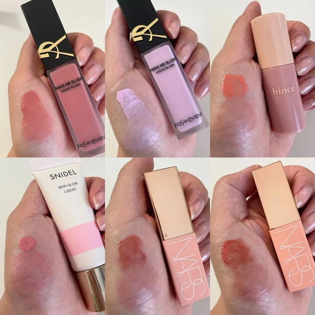 【10／18発売】イヴサンローランリキッドチーク／スナイデル・ナーズ・ヒンスと比較♡_12