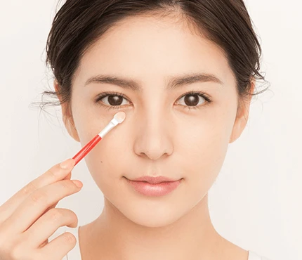 シミが隠せないとき ⇒部分的に重ねづけ