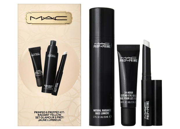 MAC プライム & プレップ キット / ラディアント イエロー