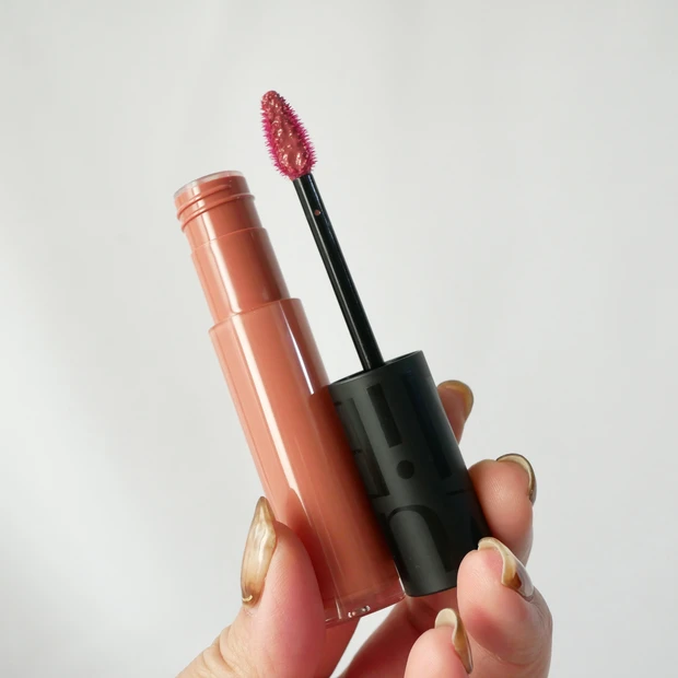 マキアージュ 新作 リップグロウボム OR315 あんずボム イエベ