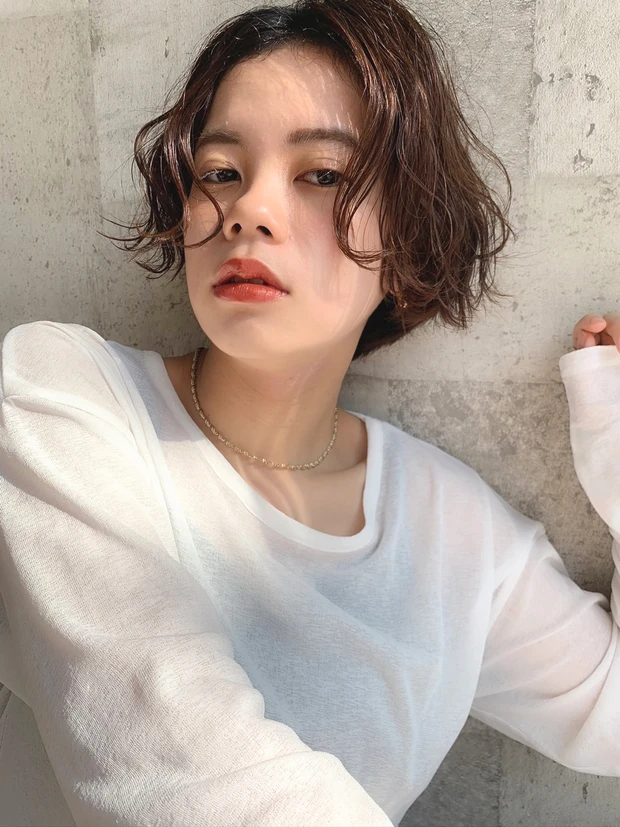 伸ばしかけショート写真