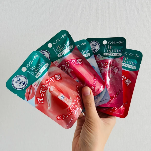 ロート製薬のメンソレータム リップフォンデュのパッケージ