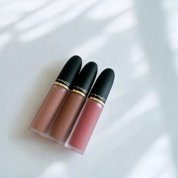 マック パウダーキス リップ＋チークムース イッツパーソナル、バフィスト、ベルベットテディ