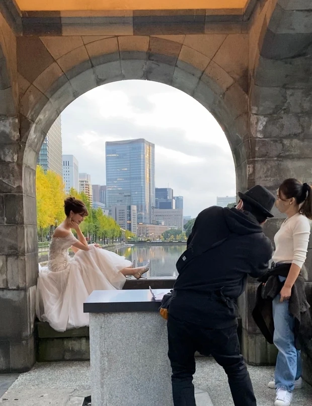 【花嫁美容】アラサー花嫁のフォトウェディング!前撮りでのヘアとメイクをご紹介_5
