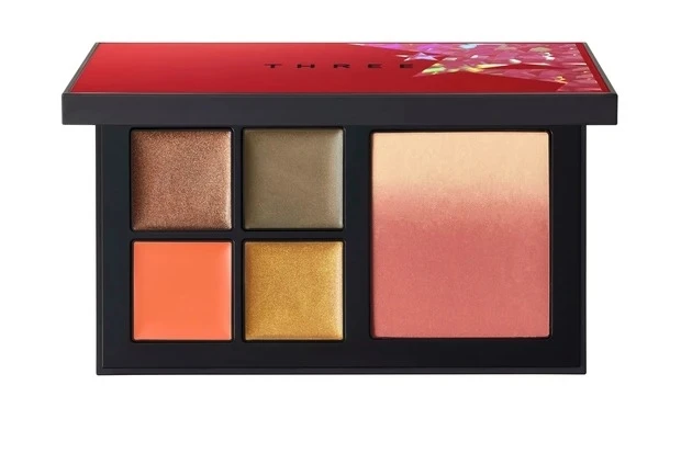 【クリスマスコフレ2020】THREE アンジェリックメタリックパレット_X01 PRETTIEST STAR