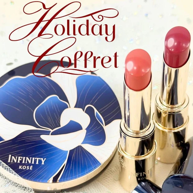インフィニティのロイヤルフラワーコレクションをスウォッチ！ 高揚感溢れるデザイン【クリスマスコフレ2025】