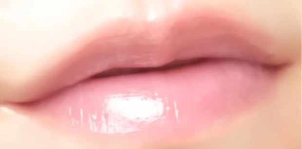 メンソレータム リップフォンデュ ベビーピンクをブルベがスウォッチ