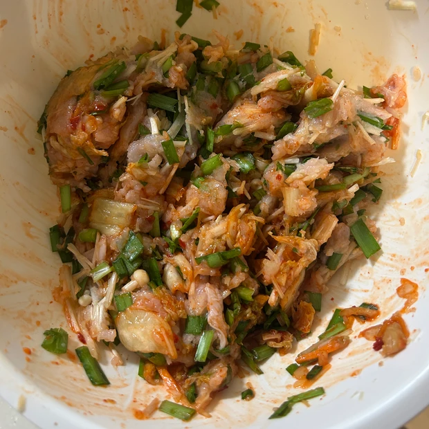 腸活になる簡単せいろ蒸しレシピ|鶏むね×キムチ×ニラの米粉蒸し餃子