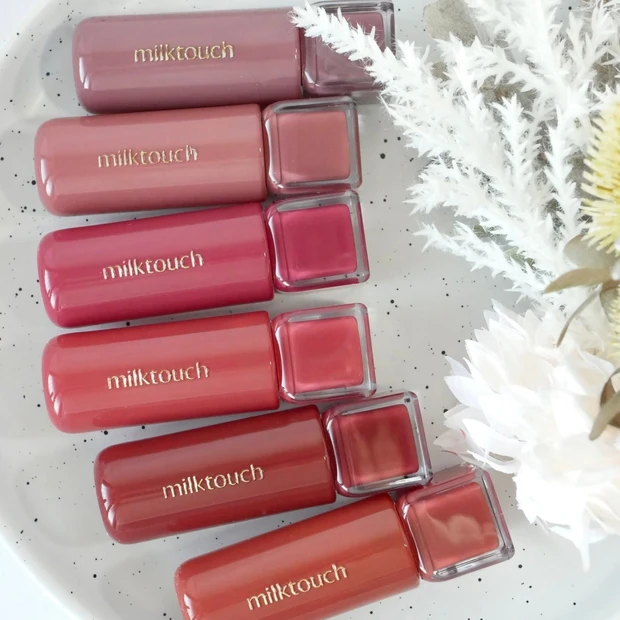 ミルクタッチの“こんにゃくゼリーティント”に新色登場! 深みショコラカラーの新6色を全色スウォッチ