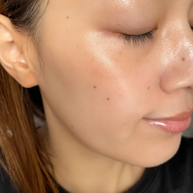 乾燥さん 透明感ラベンダー 仕上がり