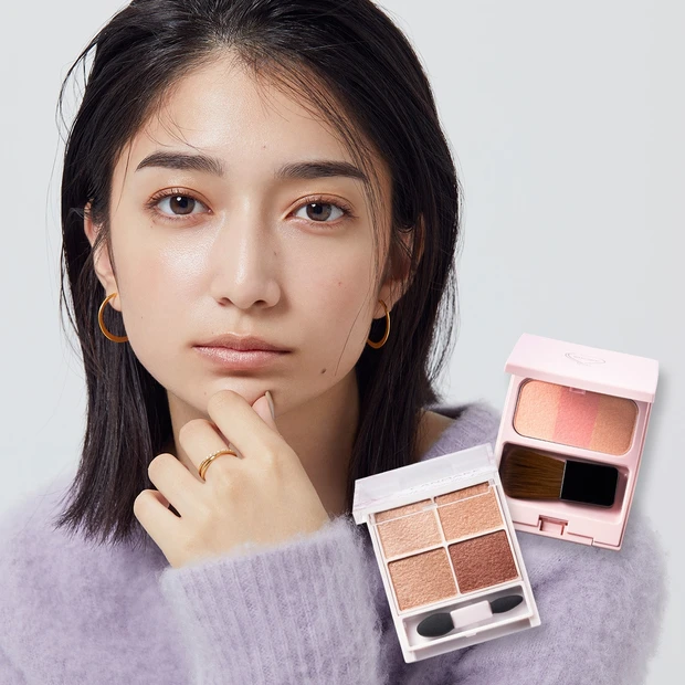 上質顔に見せるワントーンメイク