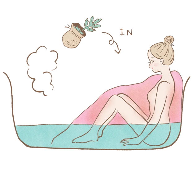 よもぎ蒸し