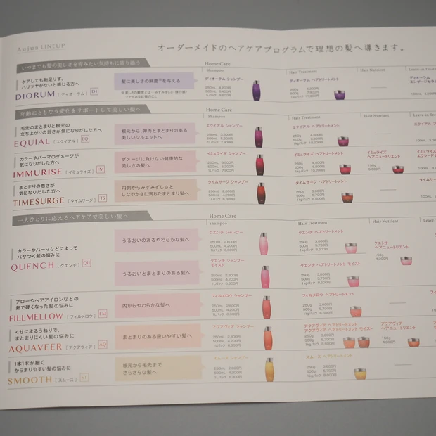 お悩みに合わせた豊富なラインナップ