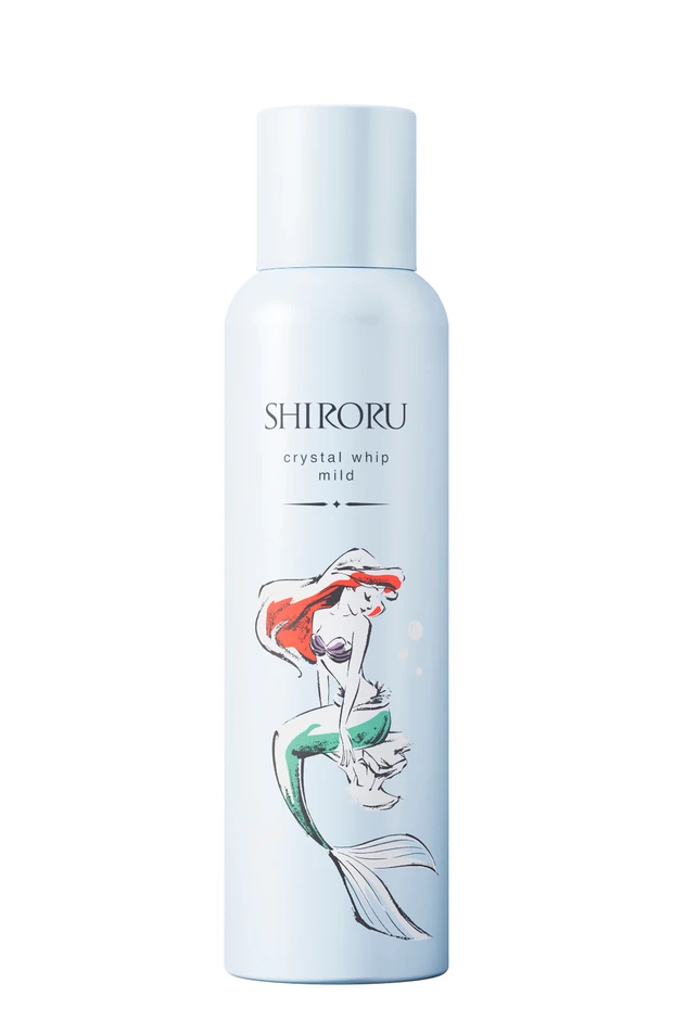 SHIRORU クリスタルホイップ マイルド アリエルデザインボトル
