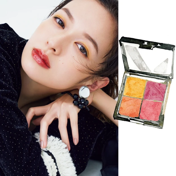難易度高めの利かせ色パレットをスタメンに! お蔵入りアイシャドウの復活テ…