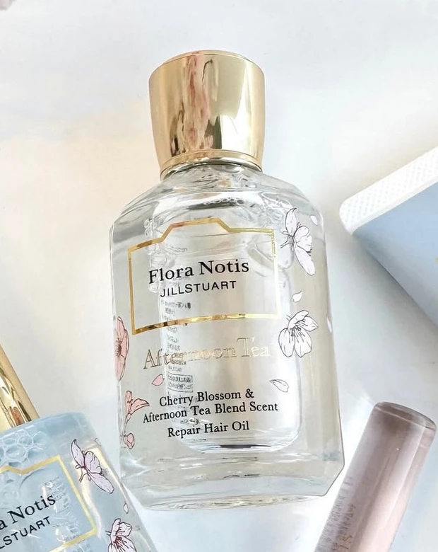 フローラノーティス ジルスチュアート チェリーブロッサム＆アフタヌーンティーブレンド リペアヘアオイル