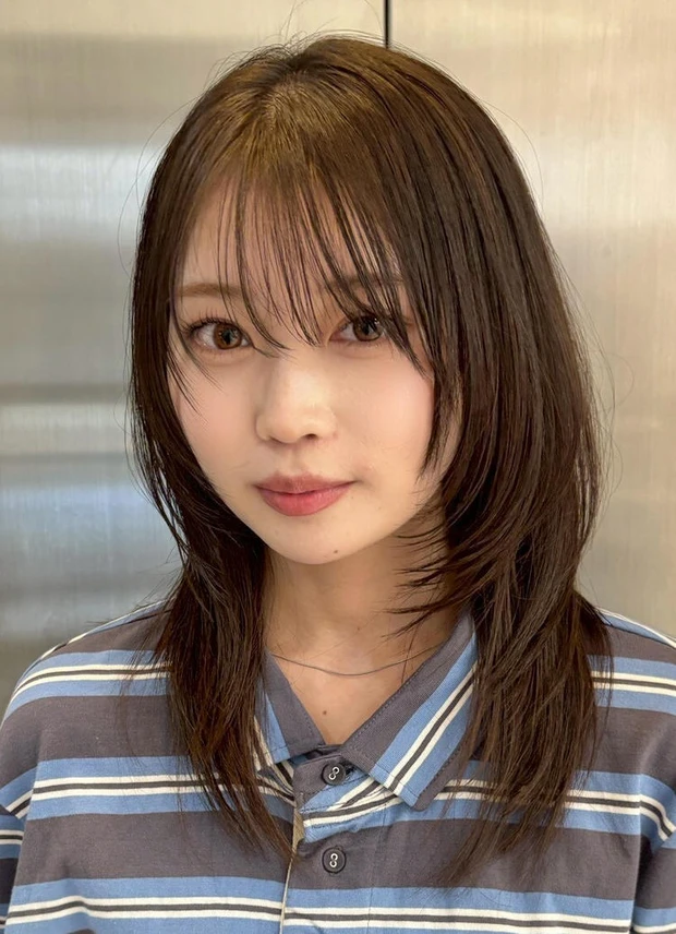 2026年 夏 髪色 オリーブ オリーブブラウン ミディアム