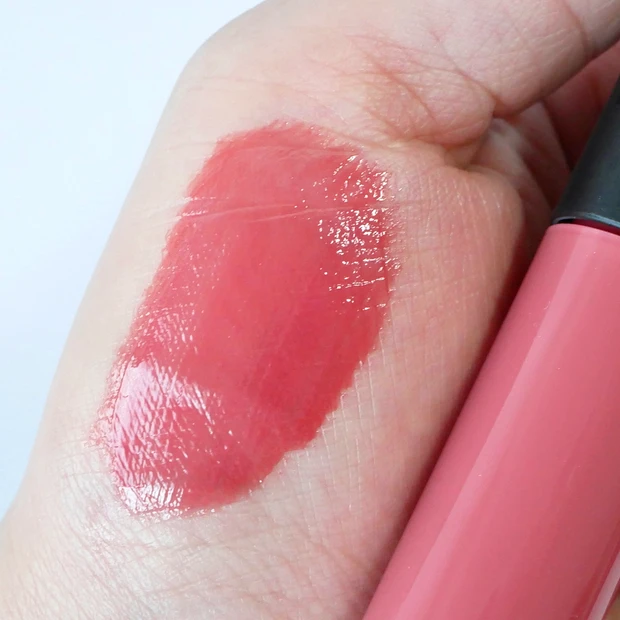 マキアージュ 新作 リップ リップグロウボム RD415 いちじくボム