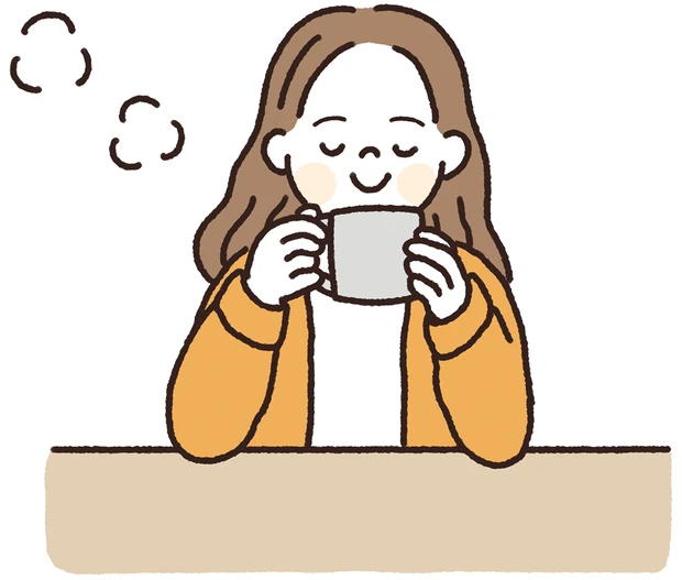 行動に移すのに時間がかかる人におすすめの休み方 温かい飲み物をゆっくり飲む