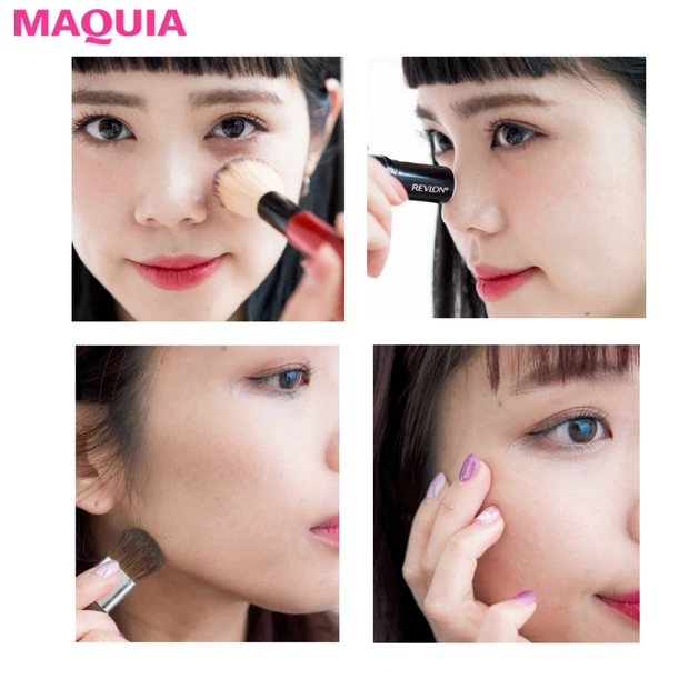 ストロボ効果でコンパクト顔に！ リアルに使える美女愛用小顔コスメ