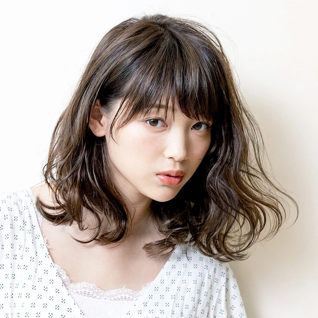 12トーンの髪色 ラベンダーグレージュ