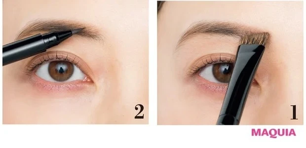 5. 「極細・カモメ眉」におすすめの眉メイクのやり方