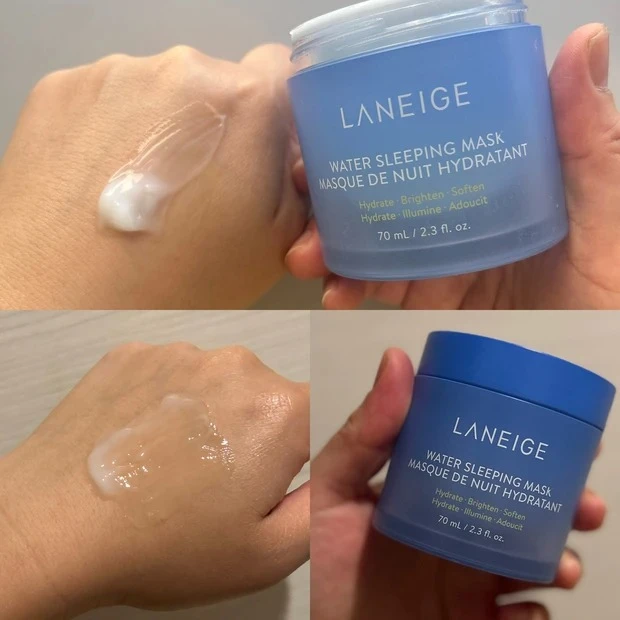 ラネージュ スキンケア ウォータースリーピングマスク 口コミ