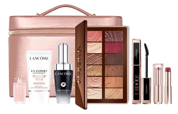 ランコムの限定ポーチ付きクリスマスコフレ 2025 ビューティー ボックス