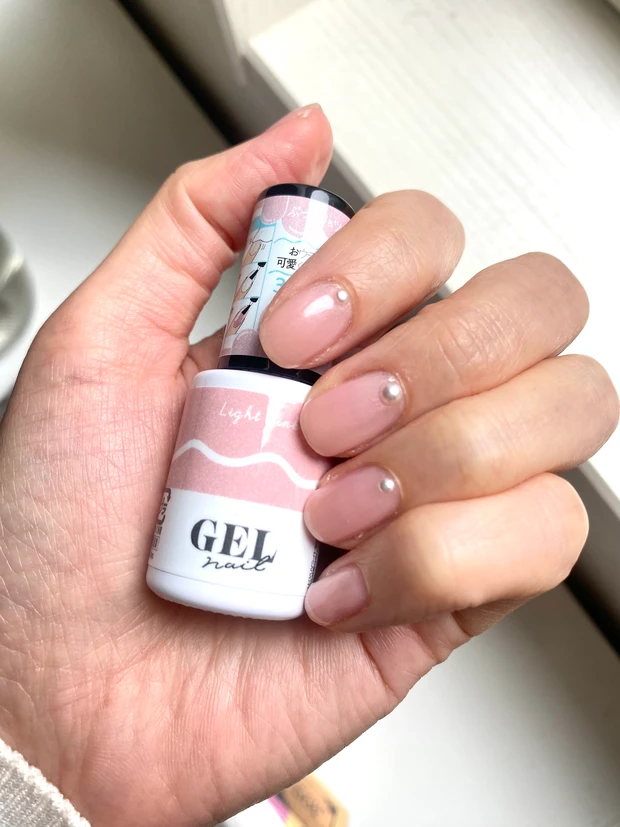 材料全て100均！満足度高！ペロンと剥がれる簡単ぷっくりジェルネイル_5_1