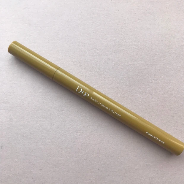 ディーアップ シルキーリキッドアイライナーWPマスタードブラウン