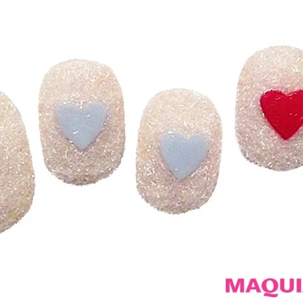 大人ピュア♡ 真っ白な雪をイメージしたファーネイル