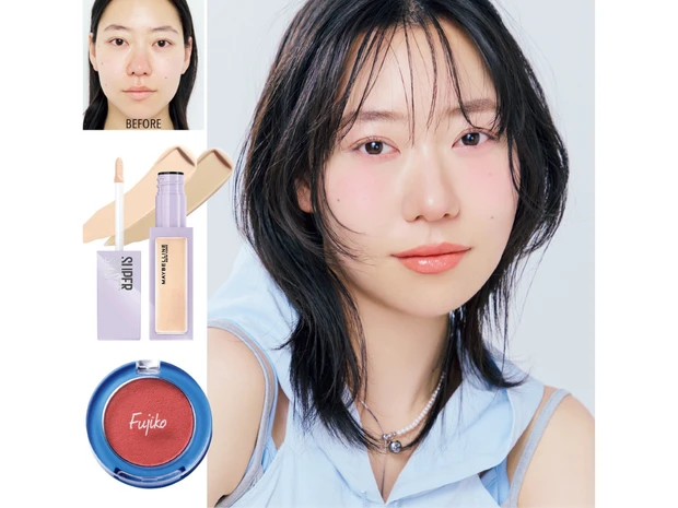 【プチプラコスメで団子鼻解消メイク】コンシーラー2色使いで、丸い鼻先がシュッと細く！