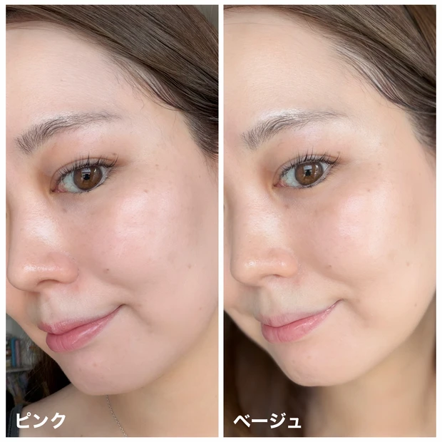 待望のベージュ登場!エリクシールの名品UV乳液「ピンクvsベージュ」徹底比較
_4