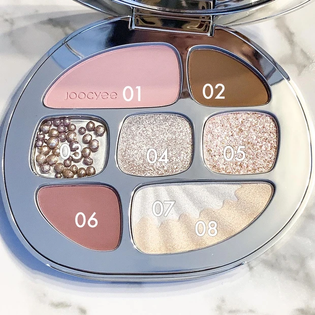 中国コスメ『Joocyee(ジューシー)』の貝殻マルチパレットでつくる大人のチャイボーグメイク【海外コスメ】_3_2