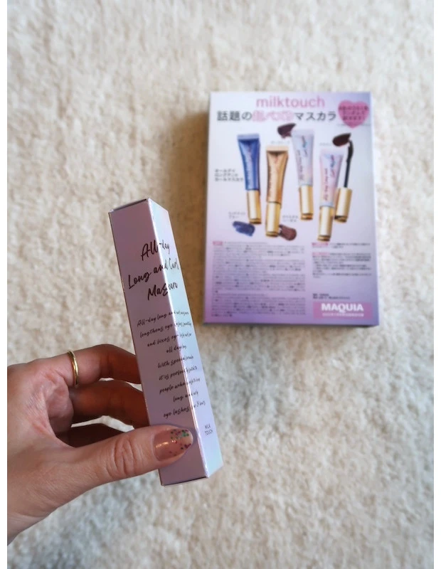 マキア　ミルクタッチ　オールデイロングアンドカールマスカラ　Maya