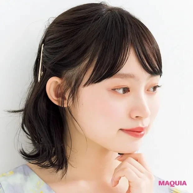 【髪のお悩みQ&A】「少なくてペタンコ」悩みにおすすめの対策_ヘアアレンジ_1