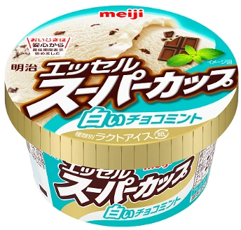 本日発売 スーパーカップから 白い チョコミント味が新登場 マキアオンライン Maquia Online