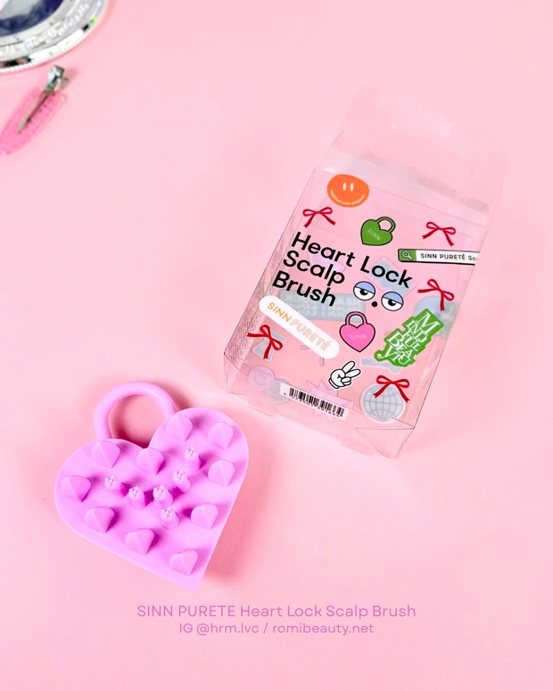 SINN PURETE（シンピュルテ）ハートロック スカルプブラシ