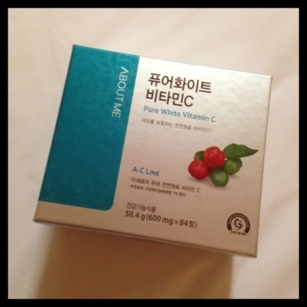 【韓国コスメ】ABOUT MEで天然由来のビタミンCサプリメントを購入！