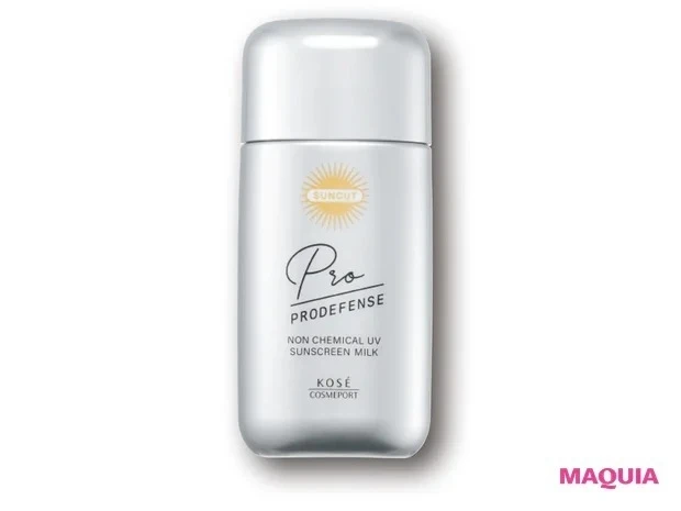 【2021年新作UV・日焼け止め】コーセーコスメポート サンカット® プロディフェンス ノンケミカルUV ミルク SPF50+/PA++++