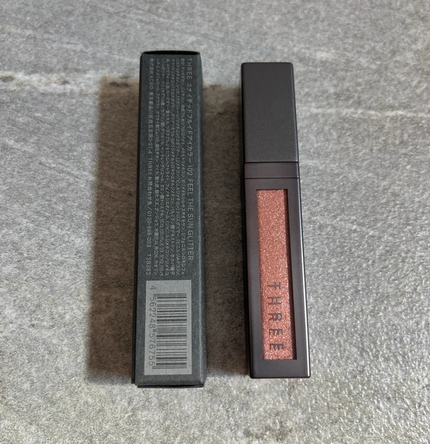 THREE  スリー ユナイテッドフルイドアイカラーI02 グラムトーンカラーカスタードI01 限定 イセタンメイクアップパーティ2024 アイシャドウ　ハイライト メイパ