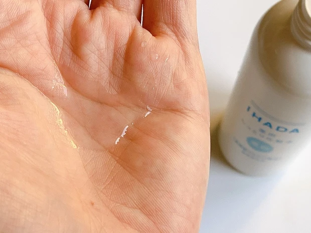 ローションのテクスチャー